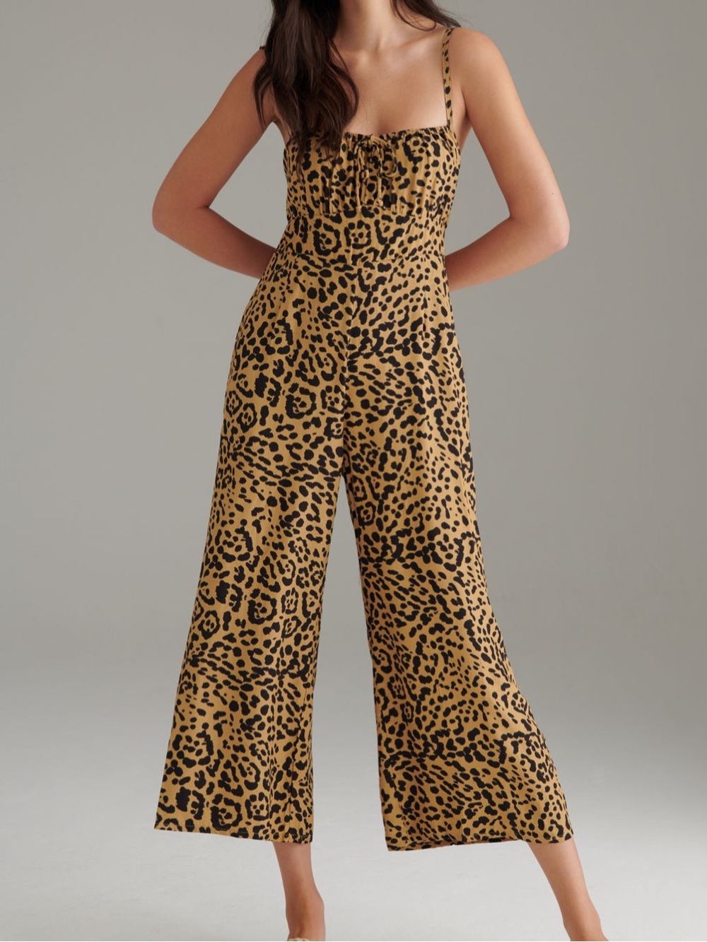 Faithful Dolores Leopard Jumpsuit